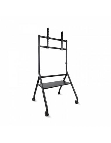 Tooq iDreams Soporte de Suelo con Ruedas para Pantallas de 37-86" - Bandeja Inferior Multiusos - Ruedas con Sistema de