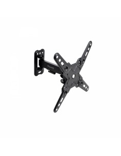 Tooq Soporte de Pared con Brazo para Pantallas de 13"-43" - Giratorio e Inclinable - Gestion de Cables - Peso Max 20kg - VESA