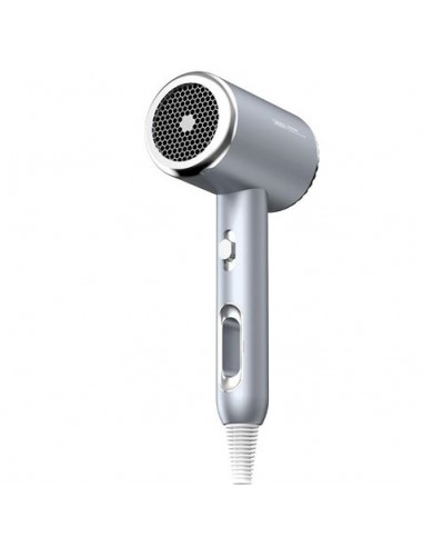 XO Secador Ionico - Potencia 1600W - Aire Frio y Caliente - Difusor Incluido - Color Gris