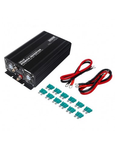 Elbat Convertidor de Corriente 3000W - Color Negro