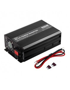 Elbat Convertidor de Corriente Onda Pura 600W - Color Negro