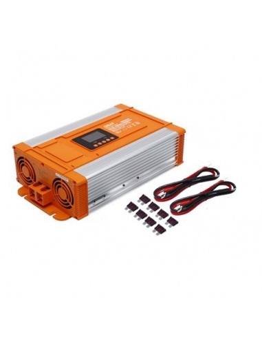 Elbat Convertidor de Corriente Onda Pura con Pantalla LCD 2000W - Color Varios