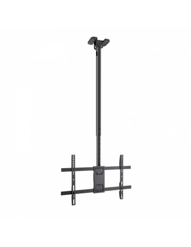 Tooq Soporte XL de Techo para Pantallas 43-86" - Angulo de Giro 180-- Inclinable - Gestion de Cables - Peso Max. 60kg -
