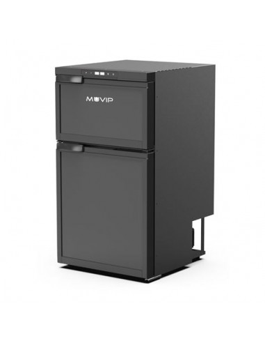 Muvip Nevera Fija con Compresor Lg 12V 80 Litros 80W - Color Negro