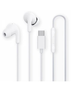 Xiaomi Mi Dual Driver Earphones Auriculares USB-C - Microfono Integrado - Resistencia IPX4 - Control en Cable - Color Blanco