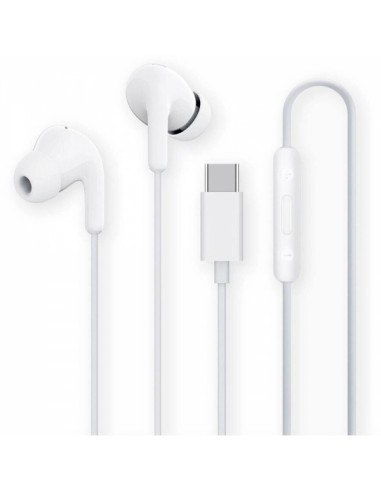 Xiaomi Mi Dual Driver Earphones Auriculares USB-C - Microfono Integrado - Resistencia IPX4 - Control en Cable - Color Blanco