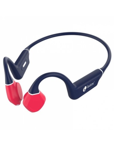 Leotec Kuri Auriculares Deportivos de Conduccion Osea Bluetooth 5.4 - Autonomia hasta 12h - Bateria de 180mAh - Resistencia