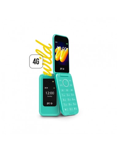 SPC Wild Telefono Movil 4G con Pantallas Principal 2.8" Exterior 1.77" y Tapa - Camara-Radio FM-Linterna - Manos Libres -