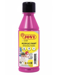 Jovi Jovidecor Acryl Pintura Acrilica Satinada - Alto Poder Cubriente - Facil Aplicacion - Multiusos - Resistente al Agua y