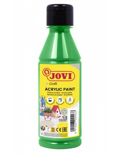 Jovi Jovidecor Acryl Pintura Acrilica - Acabado Satinado - Alto Poder Cubriente - Facil Aplicacion - Resistente al Agua y