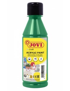 Jovi Jovidecor Acryl Pintura Acrilica - Acabado Satinado - Alto Poder Cubriente - Facil Aplicacion - Multiusos - Resistente