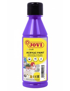 Jovi Jovidecor Acryl Pintura Acrilica - Acabado Satinado - Alto Poder Cubriente - Facil Aplicacion - Multiusos - Resistente
