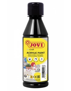 Jovi Jovidecor Acryl Pintura Acrilica Satinada - Alto Poder Cubriente - Facil Aplicacion - Resistente al Agua y Jabon - Color