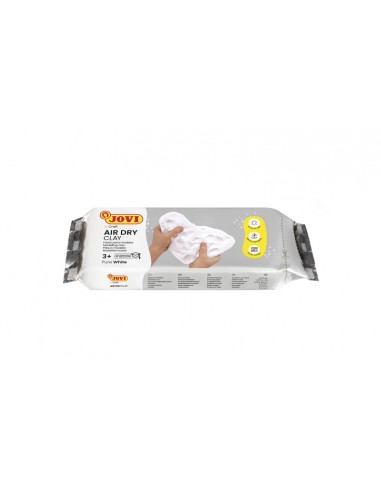 Jovi Air Dry Pastilla Pasta Modelar Endurecible al Aire - Tacto Fresco - Facil de Moldear - Multi-Superficie - Secado en 24H