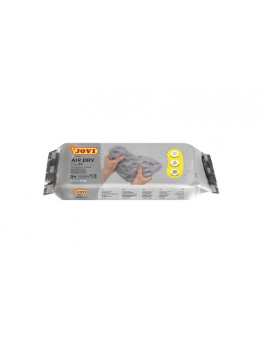 Jovi Air Dry Pastilla Pasta Modelar Endurecible al Aire - Tacto Fresco - Facil de Moldear - Multi-Superficie - Secado en 24H