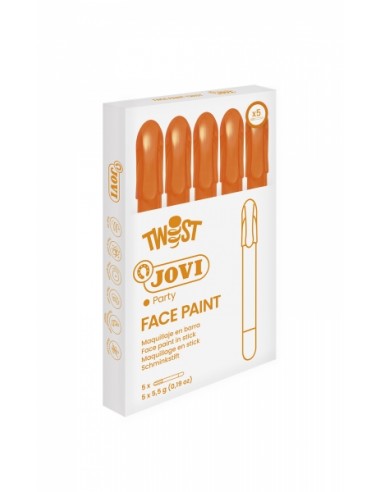 Jovi Twist Stick de Pintura de Cara - Hipoalergenico - Base Agua - Facil Aplicacion - Gran Cobertura - Seca Rapido - Facil de