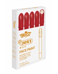 Jovi Twist Stick de Pintura de Cara - Hipoalergenico - Base Agua - Facil de Aplicar y Retirar - Gran Cubricion - Seca Rapido