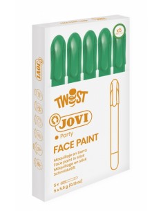Jovi Twist Stick de Pintura de Cara - Hipoalergenico - Base Agua - Facil Aplicacion - Gran Cubricion - Seca Rapido - No