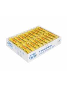 Jovi Baby Caja de 18 Pastillas de Plastilina Super Blanda - Estimula Creatividad y Sensibilidad Tactil - Fortalece Musculos