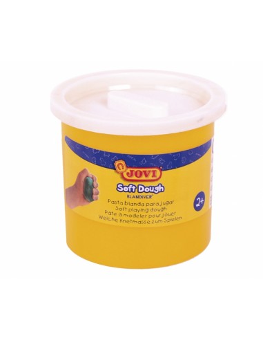 Jovi Soft Dough Blandiver Estuche de 5 Botes 110gr - Pasta Blanda y Flexible - Facil de Amasar y Moldear - Ideal para