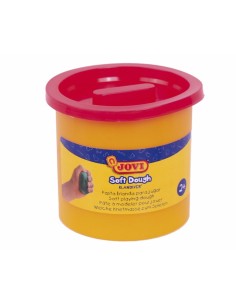 Jovi Soft Dough Blandiver Estuche de 5 Botes 110gr - Rojo - Blanda y Flexible - Facil de Amasar y Moldear - Ideal para