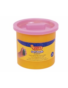 Jovi Soft Dough Blandiver Estuche de 5 Botes 110gr - Rosa Pasta Blanda y Flexible - Facil de Amasar y Moldear - Ideal para