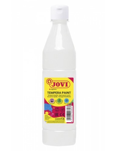 Jovi Tempera Paint Tempera Liquida - Base Agua - Lista para Usar - Alto Poder Cubriente - Secado Rapido - Excelente Fluidez -