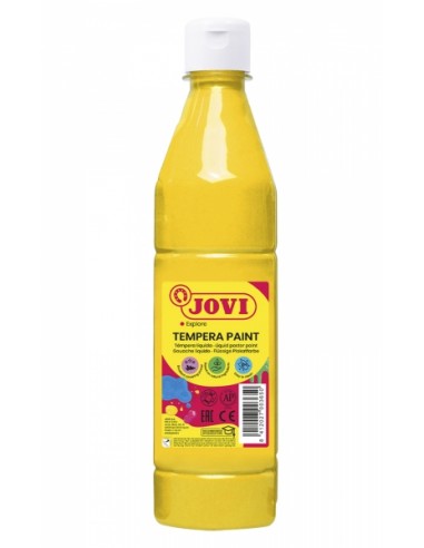 Jovi Tempera Paint Tempera Liquida - Base Agua - Lista para Usar - Alto Poder Cubriente - Secado Rapido - Facil Aplicacion -