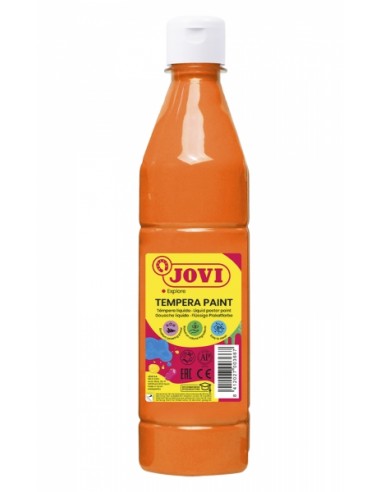 Jovi Tempera Paint Tempera Liquida - Base Agua - Lista para Usar - Alto Poder Cubriente - Secado Rapido - Excelente Fluidez -