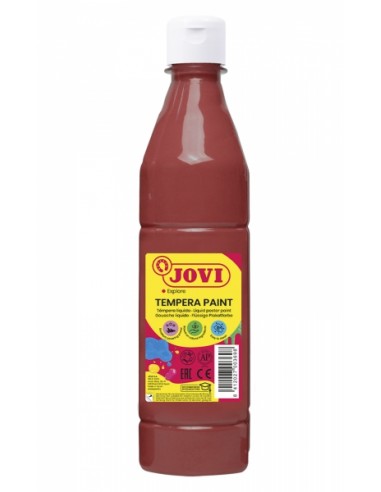 Jovi Tempera Paint Tempera Liquida - Base Agua - Lista para Usar - Alto Poder Cubriente - Secado Rapido - Excelente Fluidez -