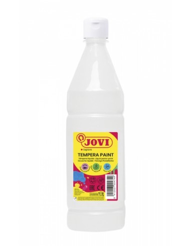 Jovi Tempera Paint Tempera Liquida - Base Agua - Lista para Usar - Alto Poder Cubriente - Secado Rapido - Excelente Fluidez -