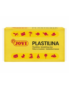 Jovi Caja de 30 Pastillas de Plastilina 50gr - Pasta de Modelar Vegetal - No Se Seca - sin Gluten - Inocua - Facil de Moldear