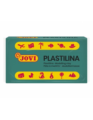 Jovi Caja de 30 Pastillas de Plastilina 50gr - No Endurece - sin Gluten - Inocua - Facil de Moldear - Ideal para Volumen y