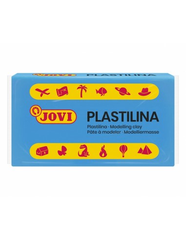 Jovi Caja de 30 Pastillas de Plastilina 50gr - Pasta Vegetal - No Se Seca - sin Gluten - Inocua - Facil de Moldear - Ideal