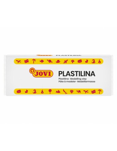 Jovi Caja de 15 Pastillas de Plastilina 150G - 100-Vegetal - Muy Moldeable - No Se Seca - sin Gluten - Mezclables - Libre de