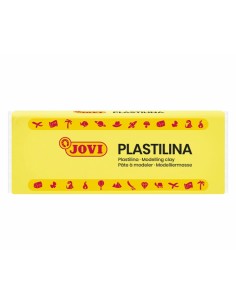 Jovi Caja de 15 Pastillas de Plastilina 150gr - 100-Vegetal - Muy Moldeable - No Se Seca - sin Gluten - Inocua y No Toxica -