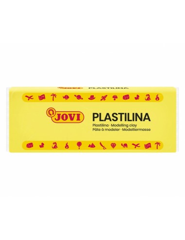 Jovi Caja de 15 Pastillas de Plastilina 150gr - 100-Vegetal - Muy Moldeable - No Se Seca - sin Gluten - Inocua y No Toxica -