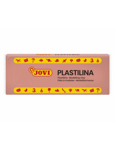 Jovi Caja de 15 Pastillas de Plastilina 150gr - Pasta Vegetal para Modelar - No Endurece - sin Gluten - Inocua y Segura -