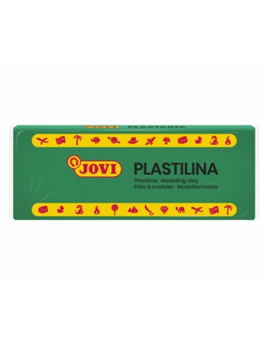 Jovi Caja de 15 Pastillas de Plastilina 150gr - Pasta Vegetal - No Se Seca - sin Gluten - Inocua - Facil de Moldear - Ideal