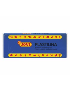Jovi Caja de 15 Pastillas de Plastilina 150gr - Mezclables - No Se Seca - Facil de Moldear - Color Azul
