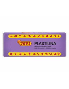 Jovi Caja de 15 Pastillas de Plastilina 150gr - Pasta de Modelar Vegetal - No Se Seca - sin Gluten - Inocua - Facil de