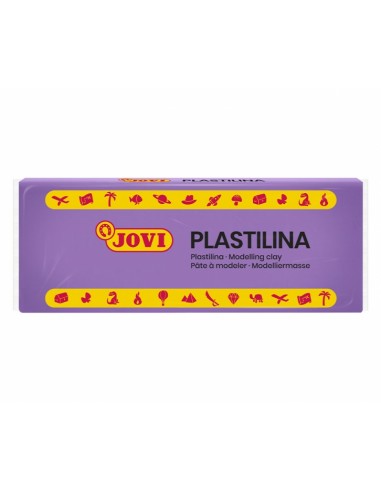 Jovi Caja de 15 Pastillas de Plastilina 150gr - Pasta de Modelar Vegetal - No Se Seca - sin Gluten - Inocua - Facil de