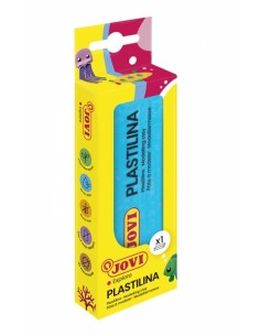Jovi Pastilla de Plastilina 150gr - 100-Vegetal - No Se Seca - sin Gluten - Facil de Moldear - Libre de Alergenos - No