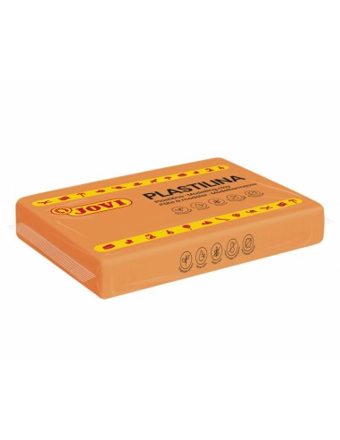 Jovi Caja de 15 Pastillas de Plastilina 350gr - 100-Vegetal - No Se Seca - sin Gluten - Facil de Moldear - Inocua y No