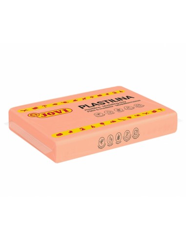Jovi Caja de 15 Pastillas de Plastilina 350gr - Pasta Vegetal para Modelar - No Se Seca - sin Gluten - Inocua y Segura -