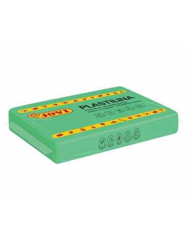 Jovi Caja de 15 Pastillas de Plastilina 350gr - 100-Vegetal - Muy Moldeable - No Se Seca - sin Gluten - Inocua y No Toxica -