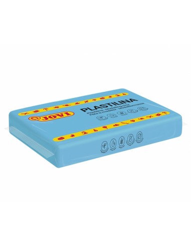 Jovi Caja de 15 Pastillas de Plastilina 350gr - No Se Seca - sin Gluten - Inocua - Facil de Moldear - Ideal para Figuras en
