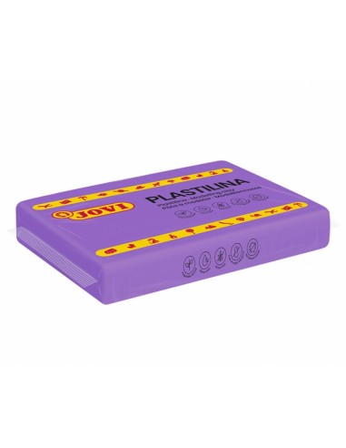 Jovi Caja de 15 Pastillas de Plastilina 350gr - 100-Vegetal - No Se Seca - sin Gluten - Facil de Moldear - Libre de