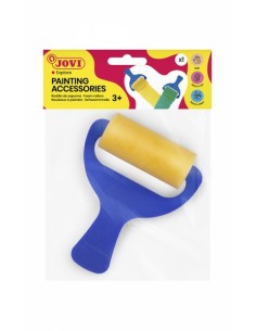 Jovi Painting Accessories Rodillo de Espuma - Mango Resistente - Ideal para Grandes Superficies - Facil Limpieza con Agua y