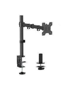 Aisens Soporte de Mesa Eco Giratorio e Inclinable para Monitor TV 10Kg (3 Pivotes - 1 Brazo) de 17-32" - Color Negro